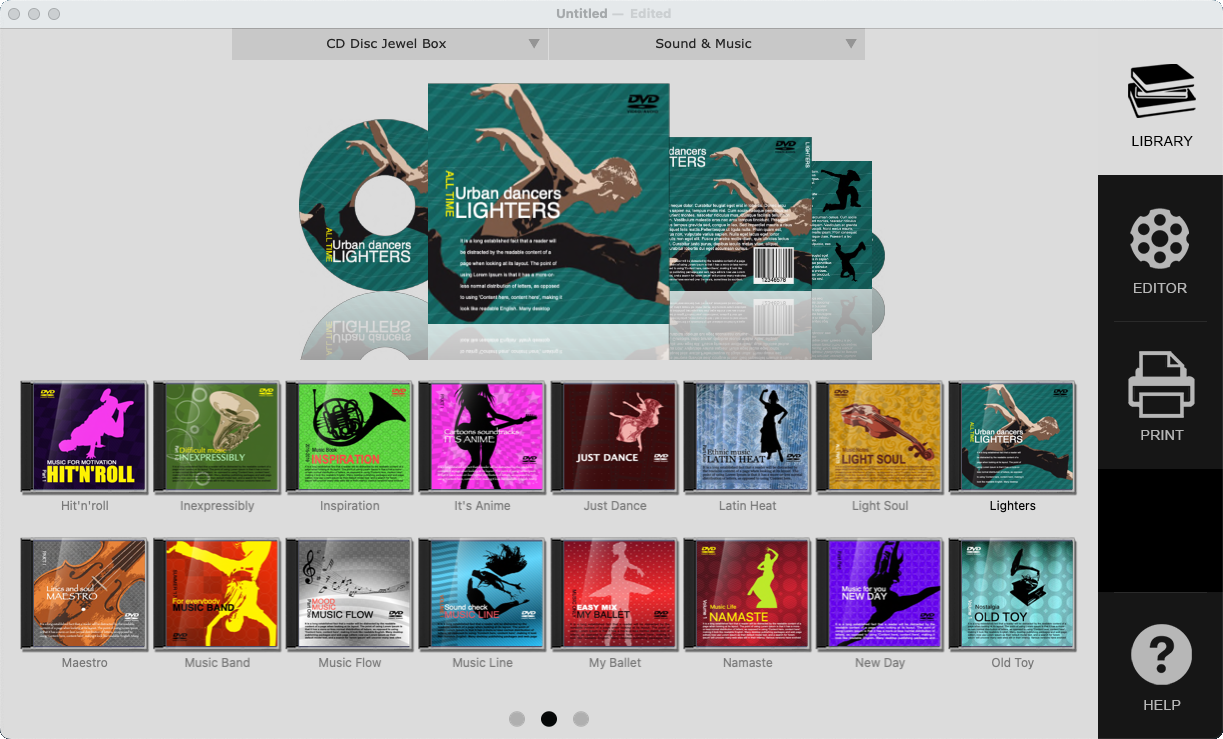 Revolver CD Cover - mac cover design maker, step 1 image