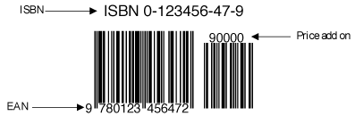 Mac ISBN barcode with no set price image