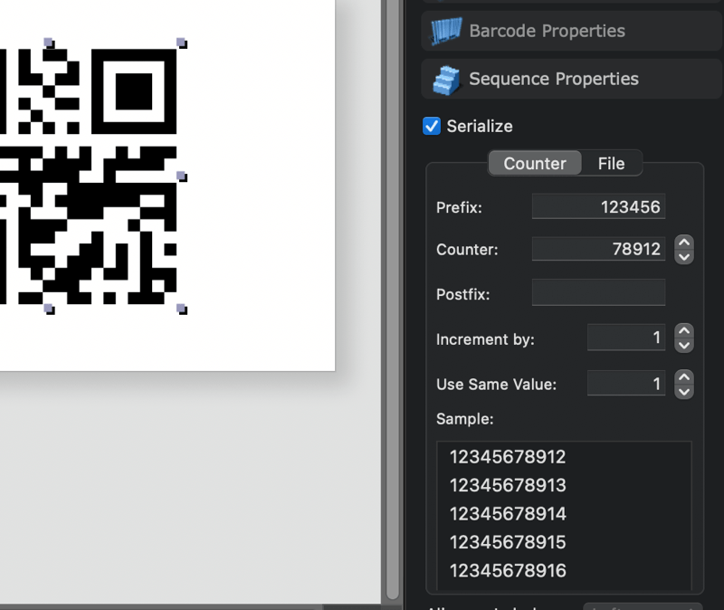 smart, intuitive bulk barcode maker software