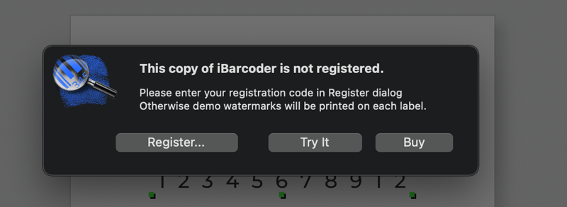 create sequential barcodes and sequential text