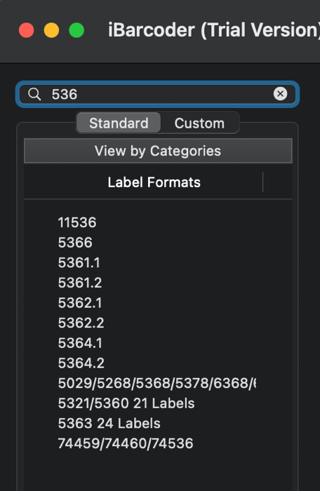 create sequential barcodes and sequential text